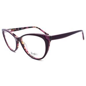 Candie's CA0189 081 Women's Eyeglasses Frames Cat Eye 53-15-140 Shiny Violet
